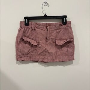 BDG Dusty Pink Women's Cargo Shorts